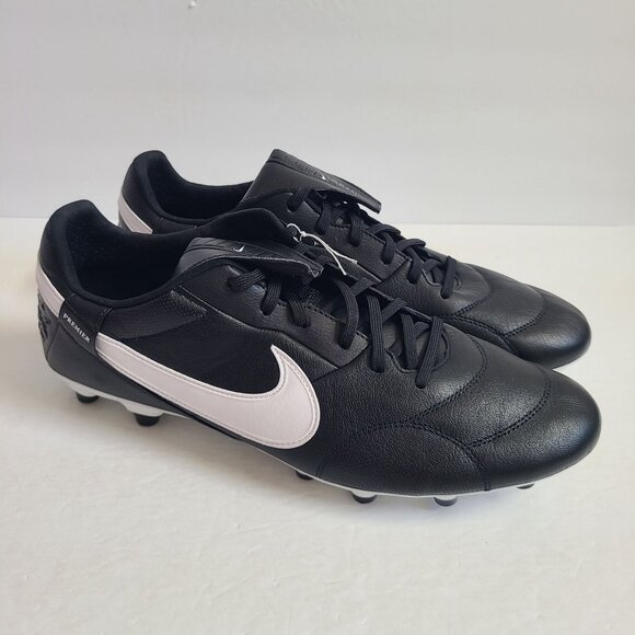 NEW Nike Premier III 3 FG Soccer Cleats AT5889-010 Size 13 Black main image 5